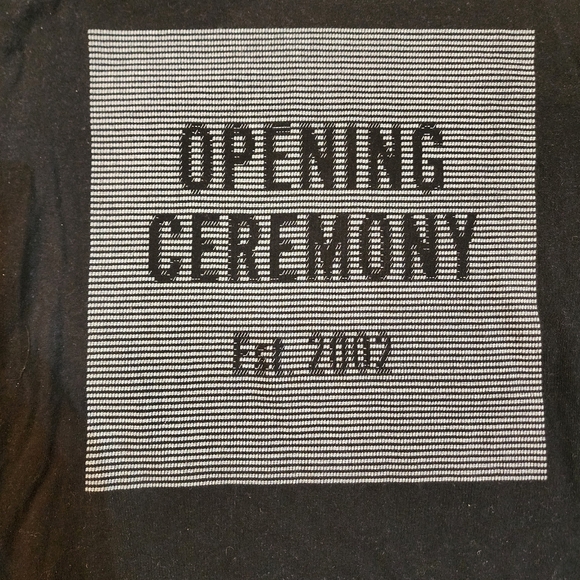 Opening Ceremony Logo Long sleeve shirt Unisex Size Small Relaxed fit Cotton - Picture 7 of 7